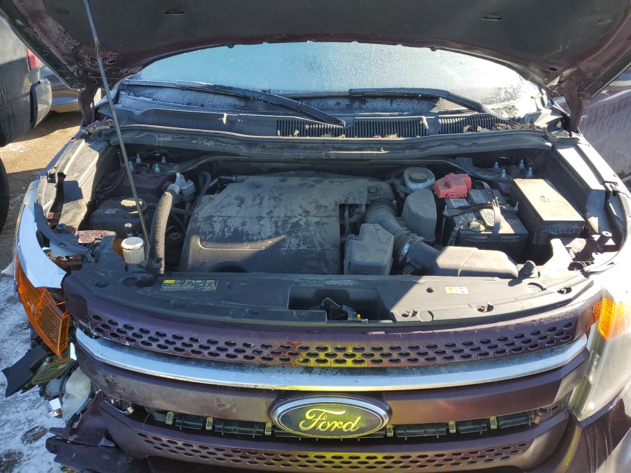 2011 Ford Explorer VIN 1FMHK8F87BGA65300 Copart auction photo, front end damage thumbnail 14