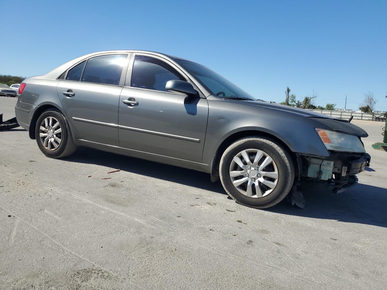 2009 Hyundai Sonata VIN 5NPET46C29H512025 Copart auction photo, front end damage thumbnail 4