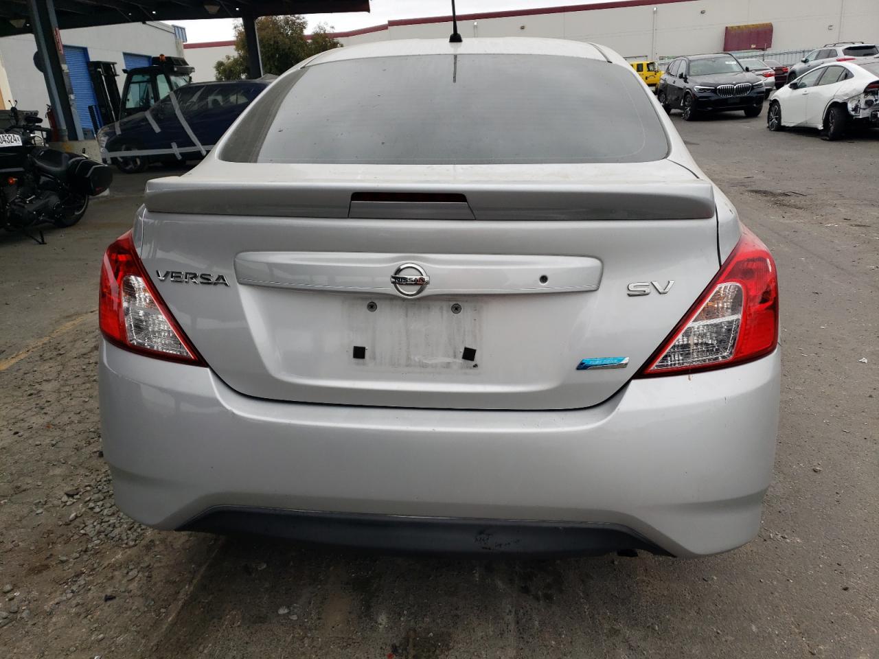 2015 Nissan Versa VIN 3N1CN7AP5FL875821 Copart auction photo, front end / side damage thumbnail 6