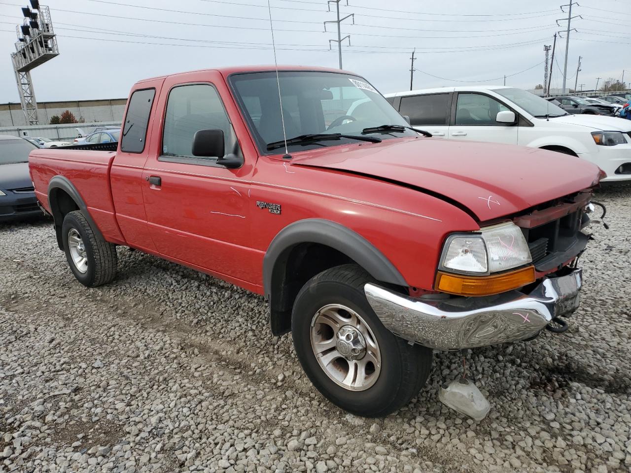 2000 Ford Ranger VIN 1FTZR15V5YPB91070 Copart auction photo, front end damage thumbnail 4
