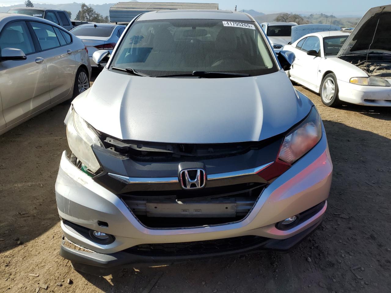 2016 Honda HR-V VIN 3CZRU5H58GM754693 Copart auction photo, all over damage thumbnail 5