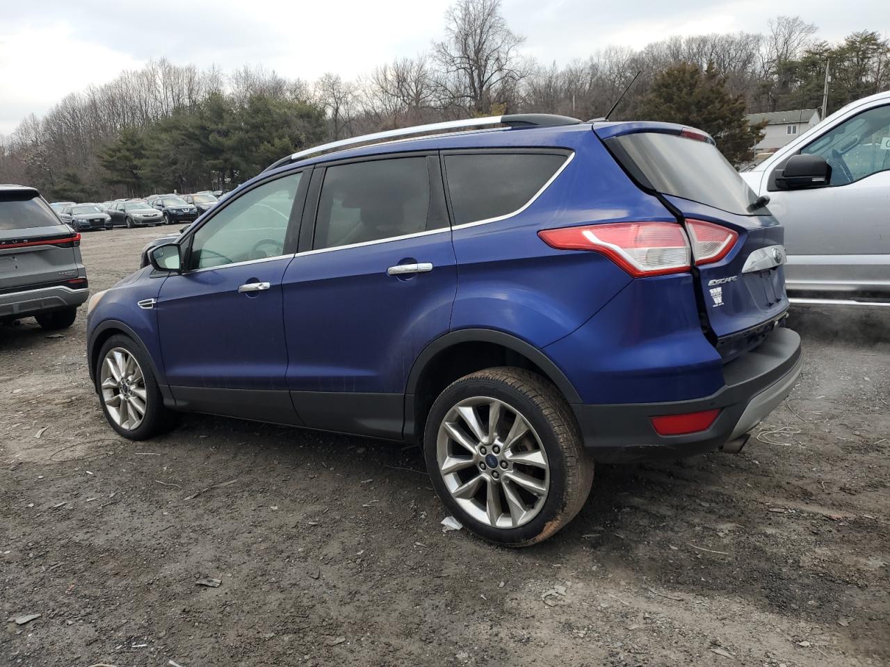 2016 Ford Escape VIN 1FMCU9G97GUC49906 Copart auction photo, rear end / side damage thumbnail 2