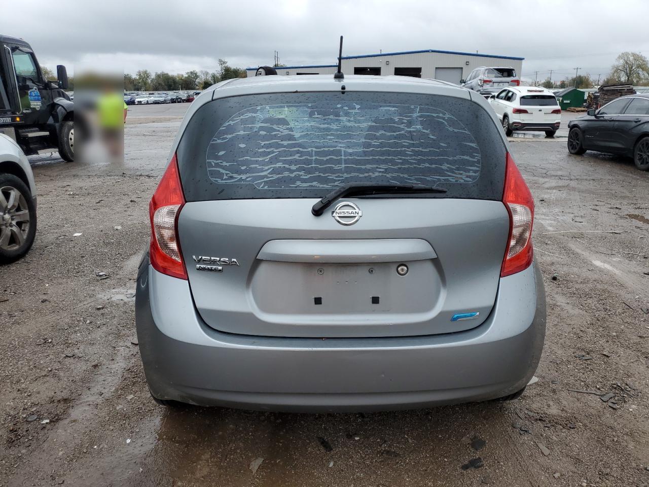 2014 Nissan Versa VIN 3N1CE2CPXEL411356 Copart auction photo, front end / minor dent/scratches damage thumbnail 6