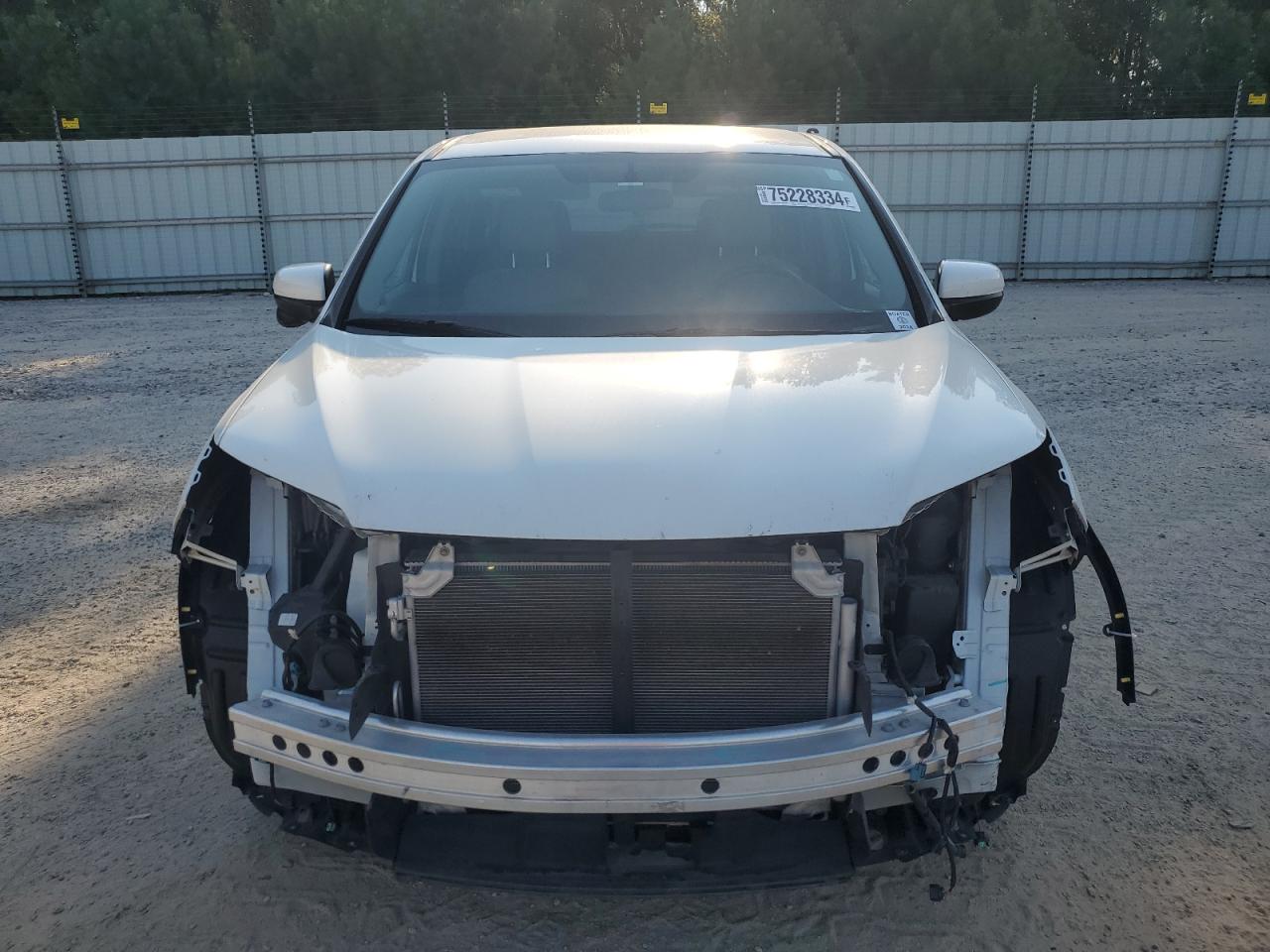 2018 Honda Pilot VIN 5FNYF5H38JB017404 Copart auction photo, front end damage thumbnail 5