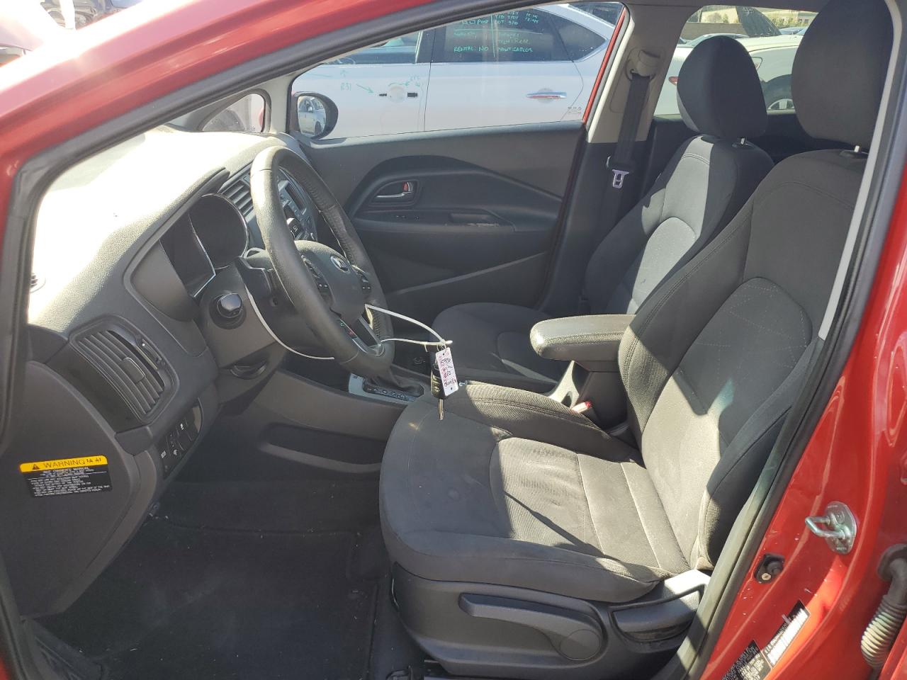 2013 KIA Rio VIN KNADN4A32D6207718 Copart auction photo, rear end damage thumbnail 7