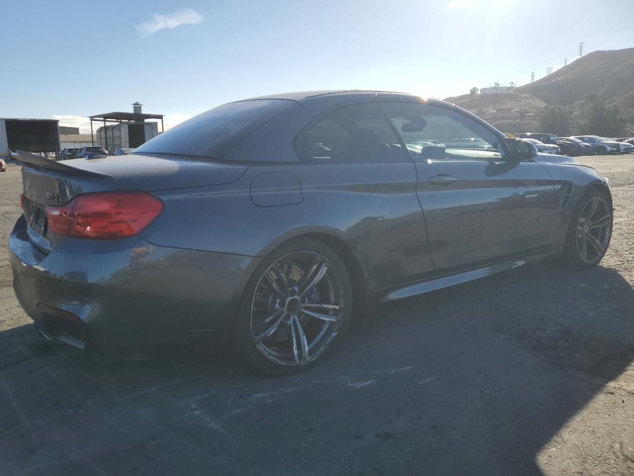 2016 BMW M4 VIN WBS3U9C52GP968608 Copart auction photo, front end / side damage thumbnail 3