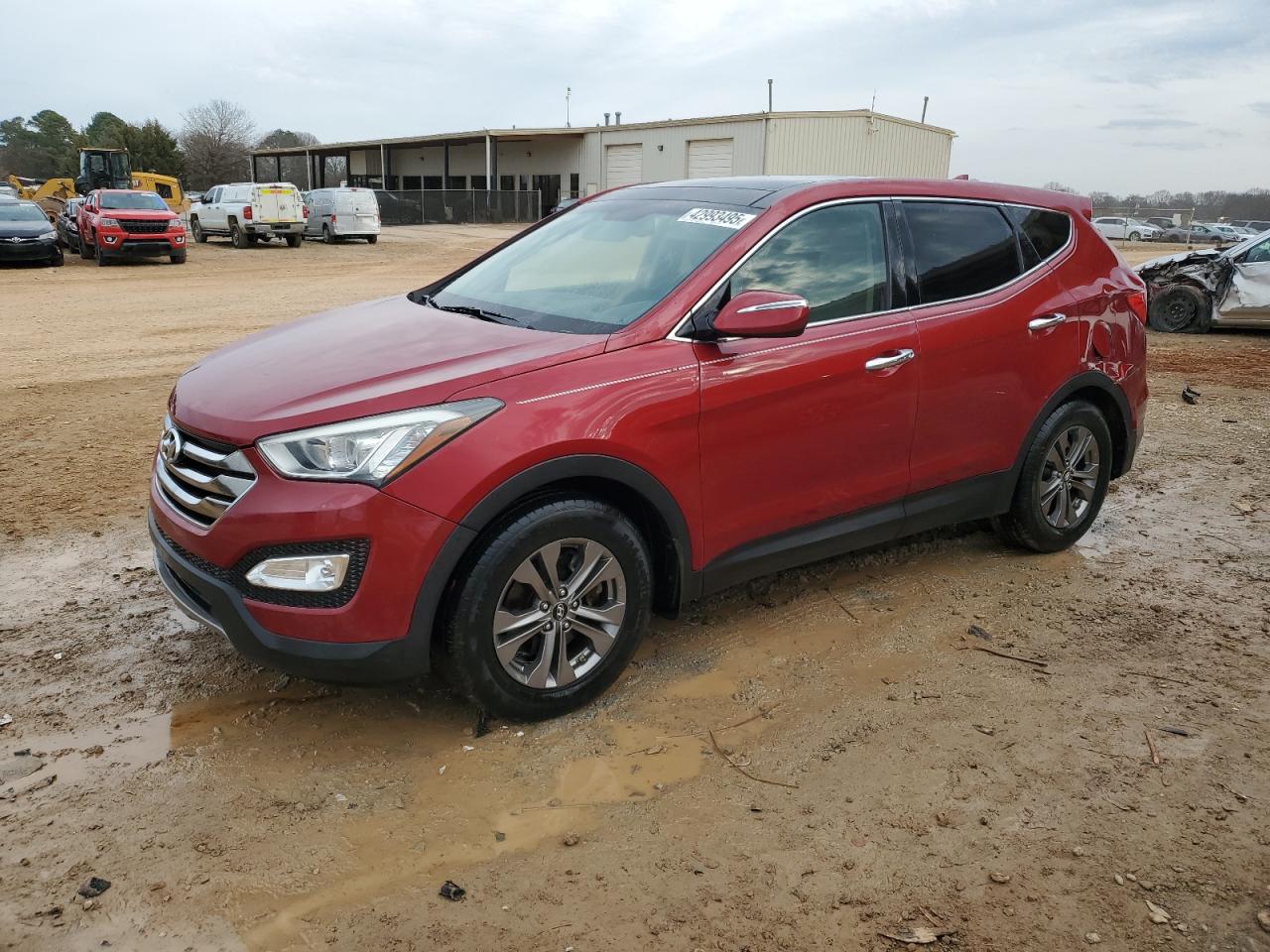 2013 Hyundai Santa Fe VIN 5XYZU3LB9DG087102