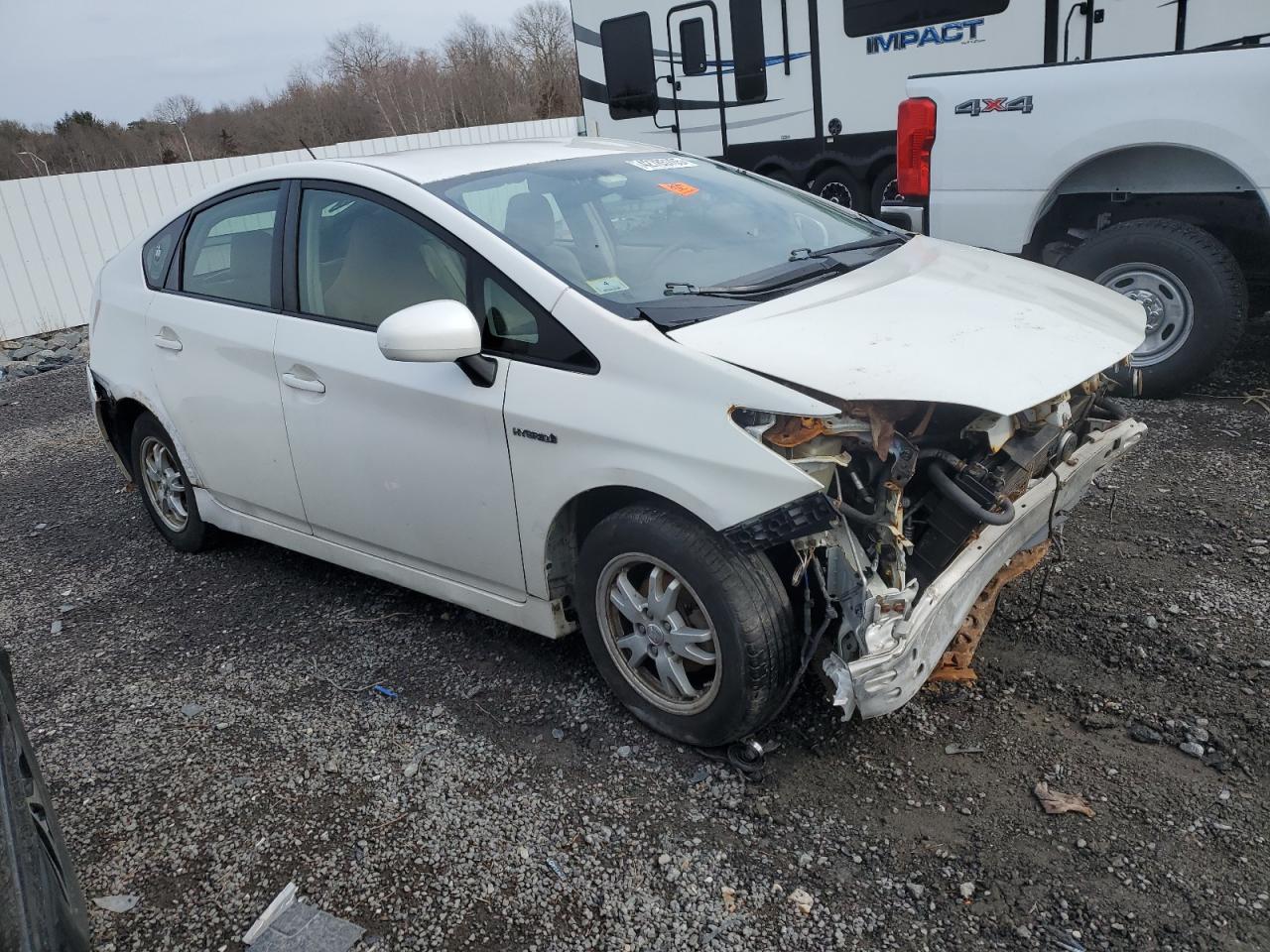 2011 Toyota Prius VIN JTDKN3DU8B5359689 Copart auction photo, front end / rear end damage thumbnail 4