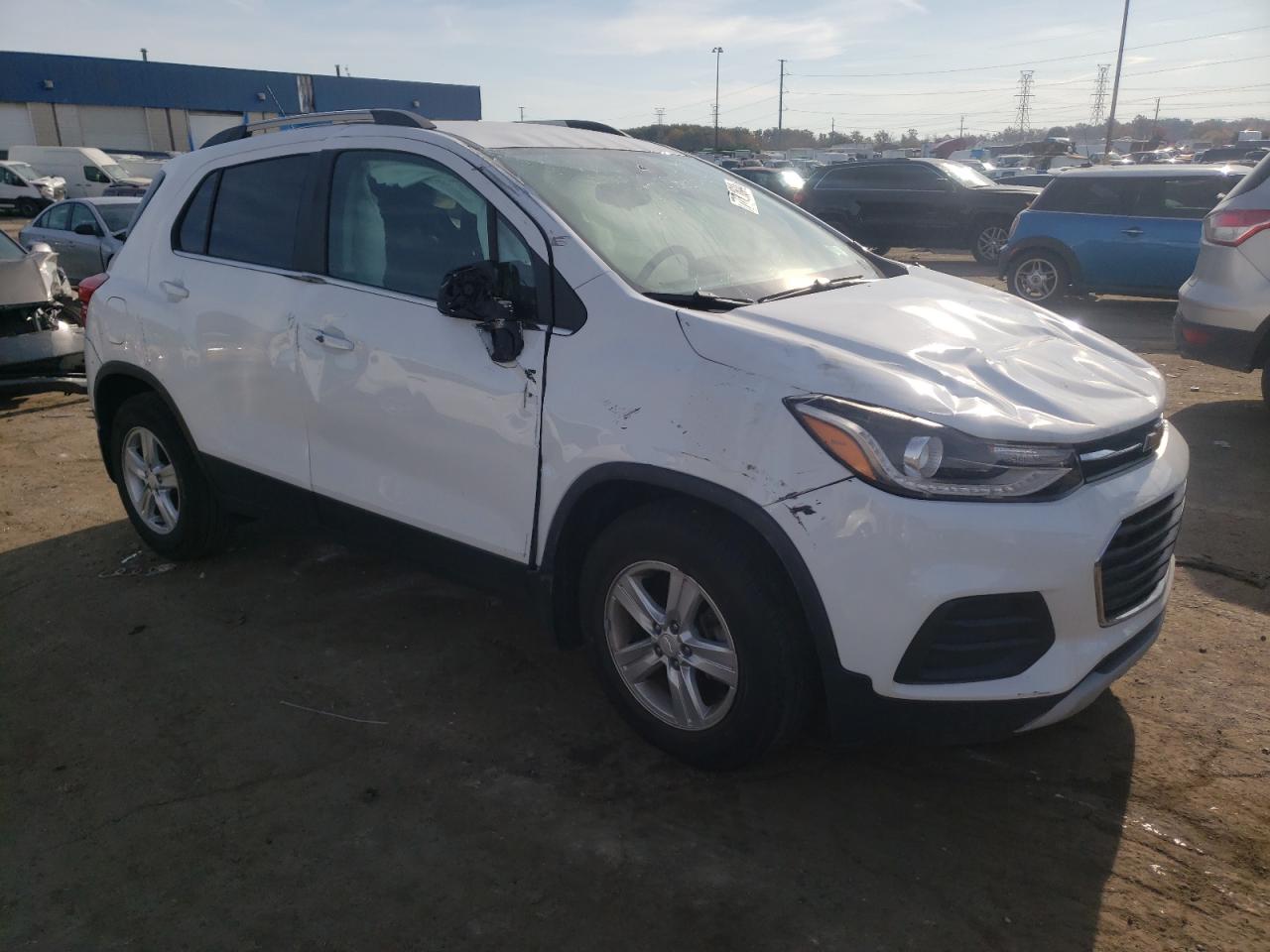 2020 Chevrolet Trax VIN 3GNCJLSB6LL205864 Copart auction photo, all over damage thumbnail 4