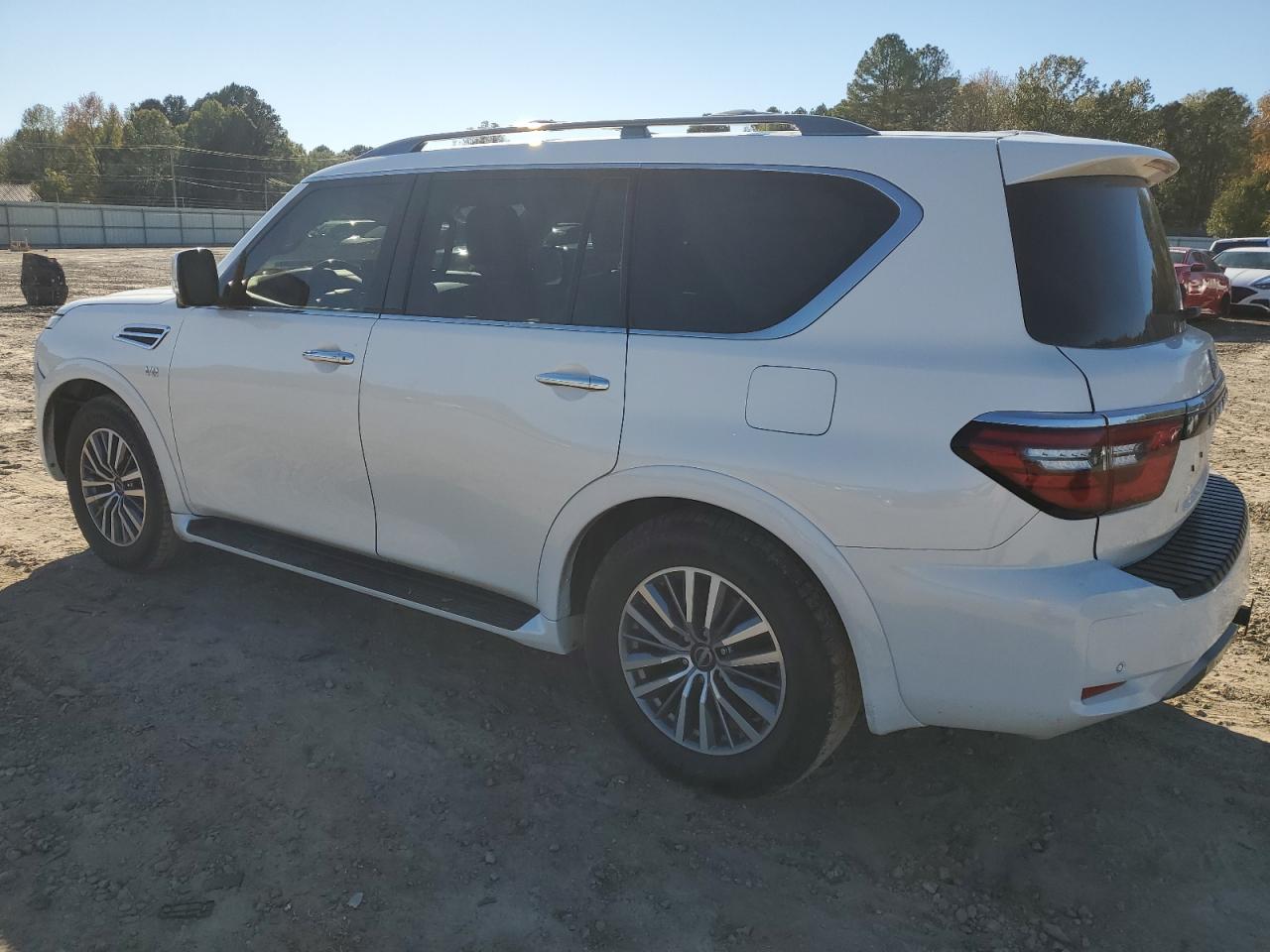 2021 Nissan Armada VIN JN8AY2BC4M9147119 Copart auction photo, front end / minor dent/scratches damage thumbnail 2