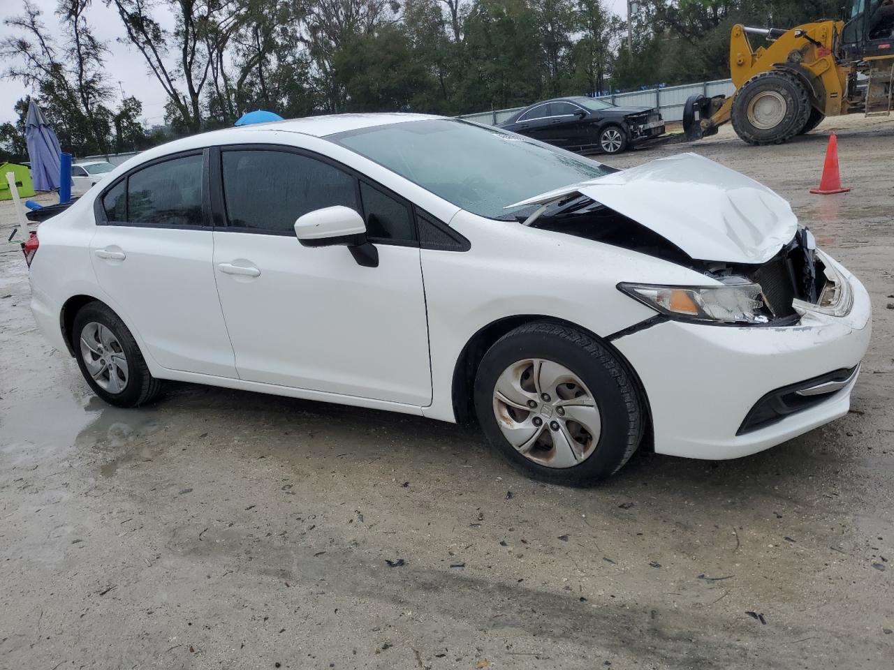2015 Honda Civic VIN 19XFB2F55FE029707 Copart auction photo, front end / minor dent/scratches damage thumbnail 4
