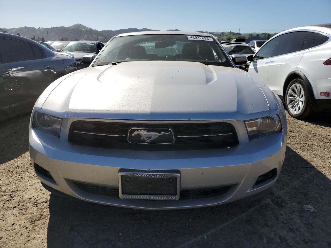 2010 Ford Mustang VIN 1ZVBP8AN2A5132496 Copart auction photo, side damage thumbnail 5