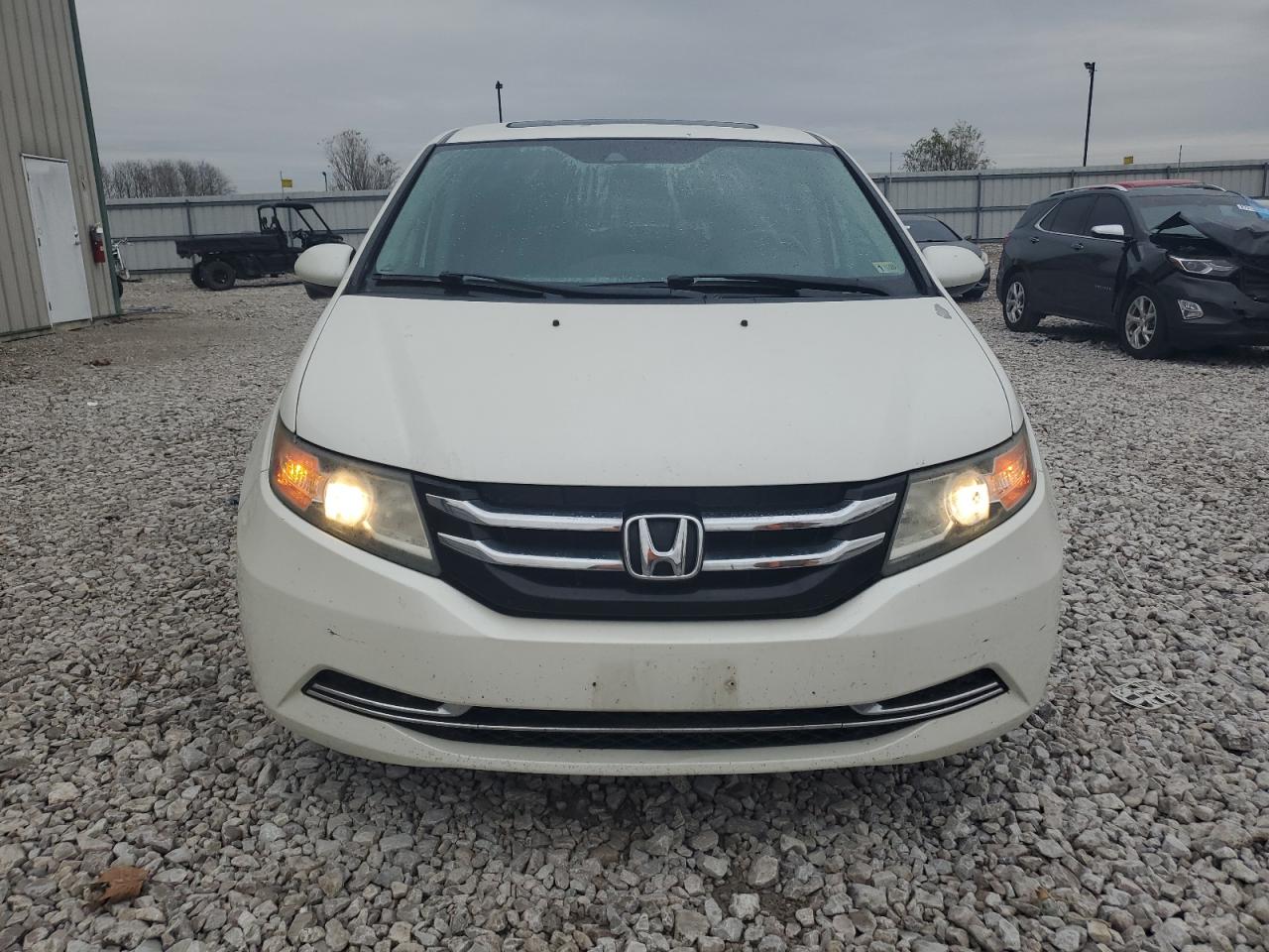 2014 Honda Odyssey VIN 5FNRL5H60EB112536 Copart auction photo, water/flood damage thumbnail 5