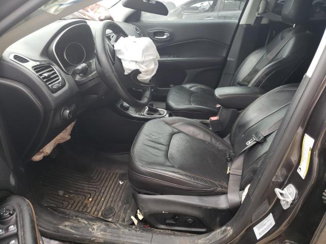 2017 Jeep Compass VIN 3C4NJDCB0HT634303 Copart auction photo, all over damage thumbnail 7