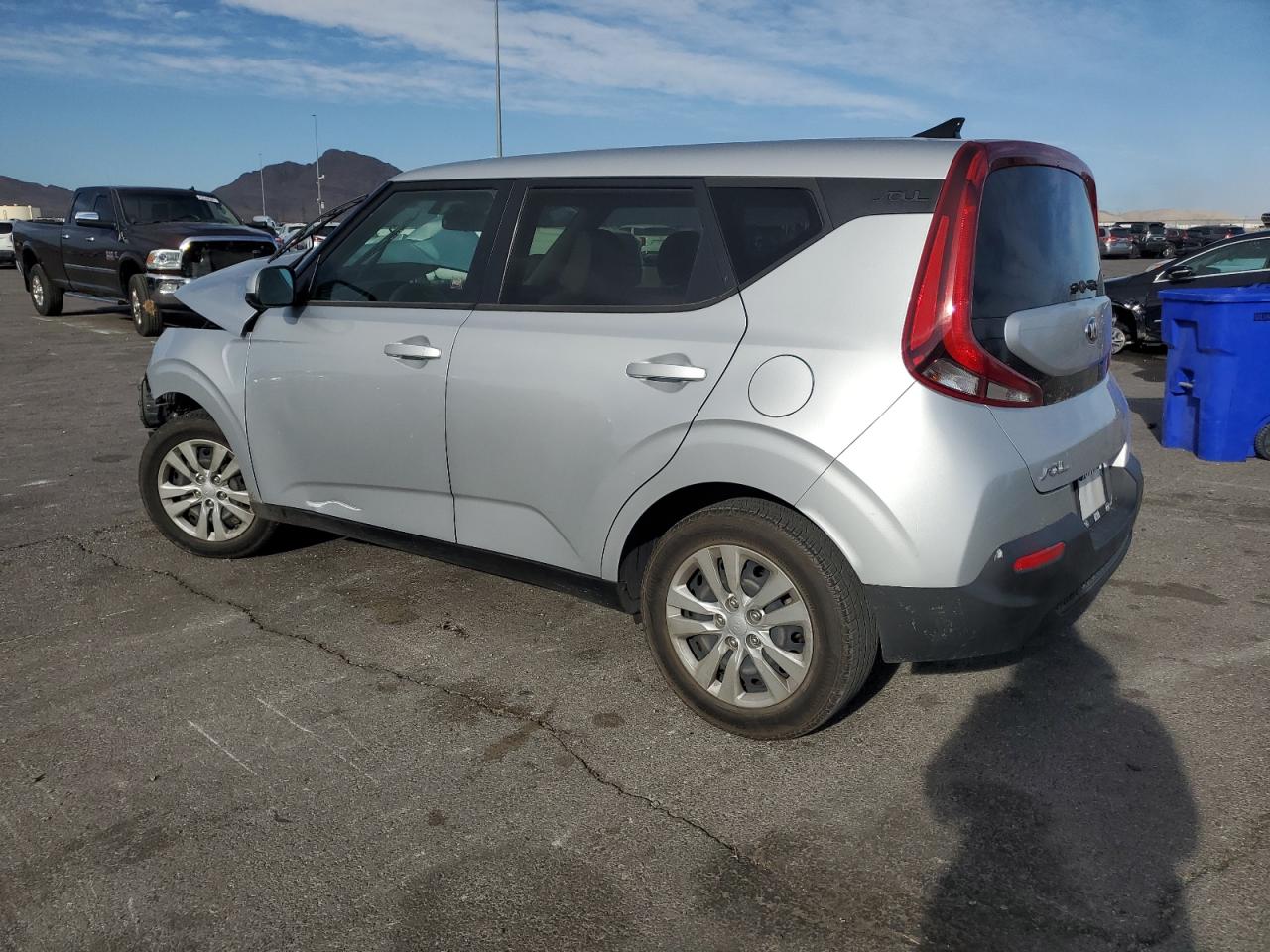 2020 KIA Soul VIN KNDJ23AU3L7097756 Copart auction photo, front end damage thumbnail 2