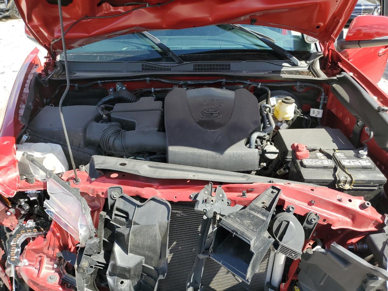 2022 Toyota Tacoma VIN 3TMAZ5CN5NM177159 Copart auction photo, front end damage thumbnail 12