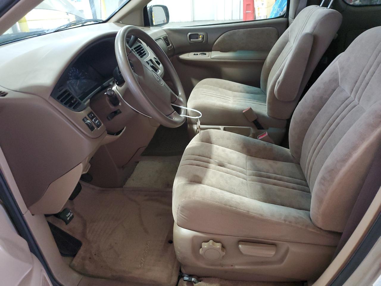 2003 Toyota Sienna VIN 4T3ZF13C03U520118 Copart auction photo, side damage thumbnail 7