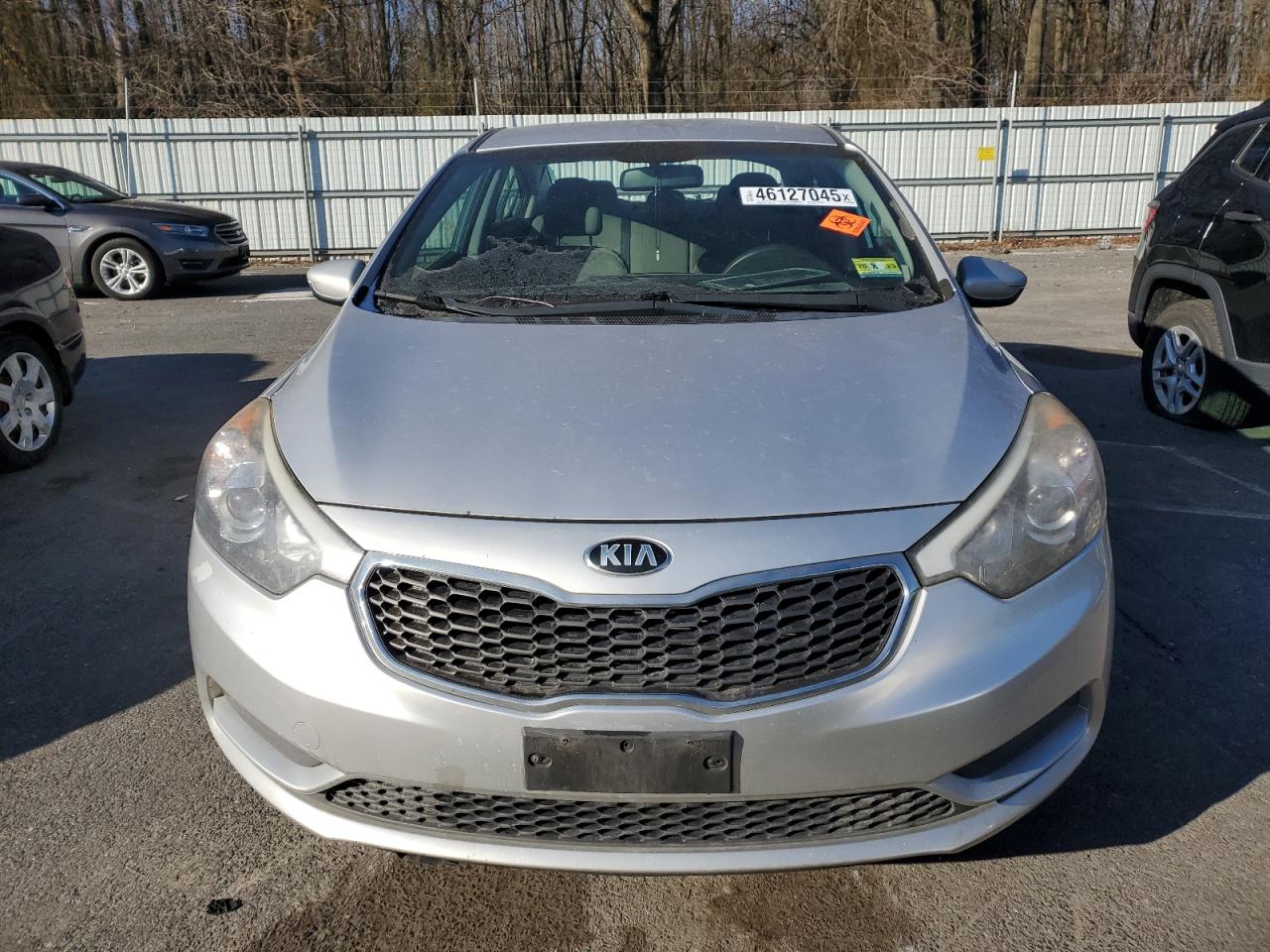 2016 KIA Forte VIN KNAFK4A64G5614624 Copart auction photo, top/roof damage thumbnail 5