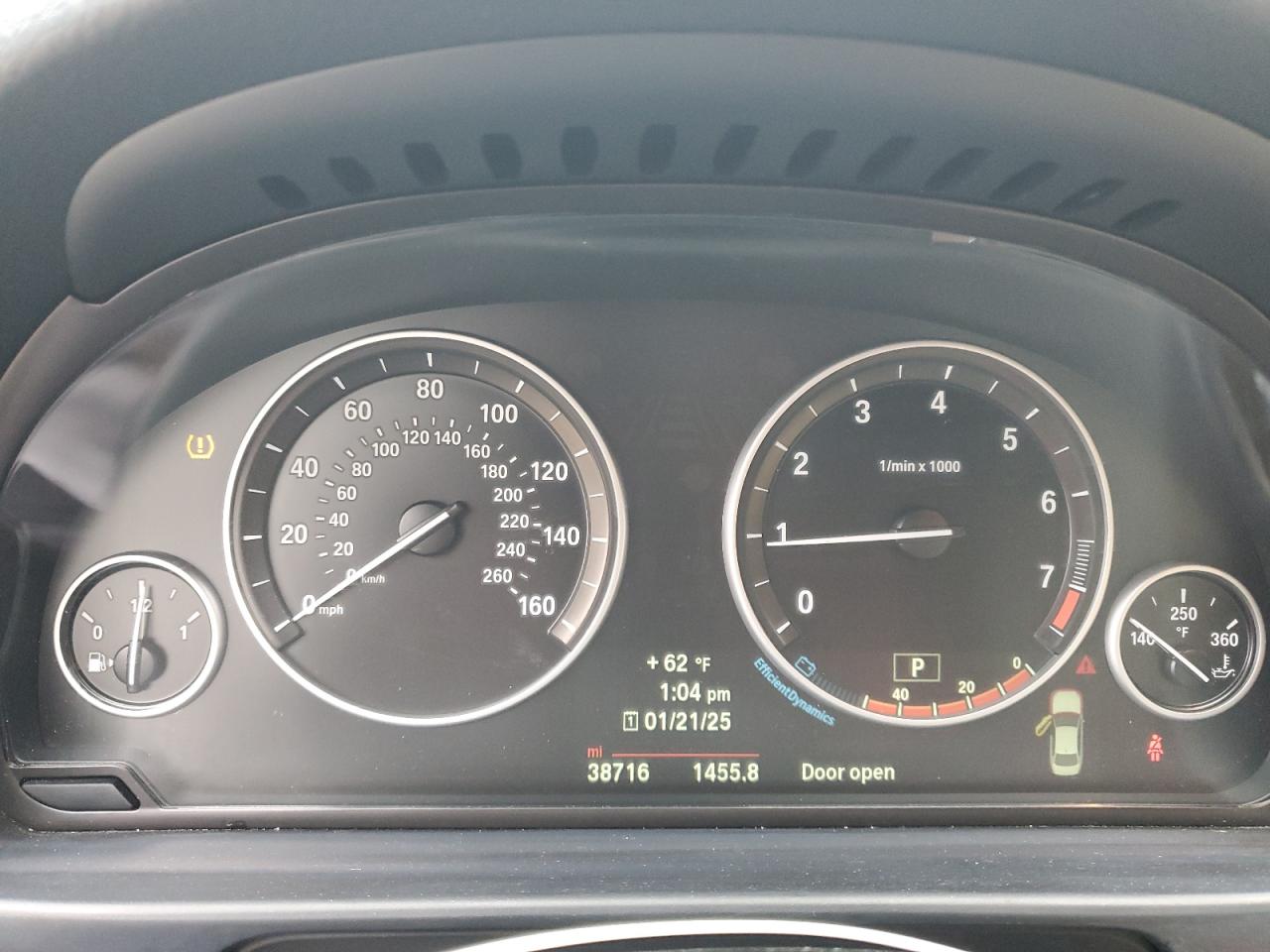 2014 BMW 5er VIN WBA5B1C50ED478154 Copart auction photo, front end / minor dent/scratches damage thumbnail 9
