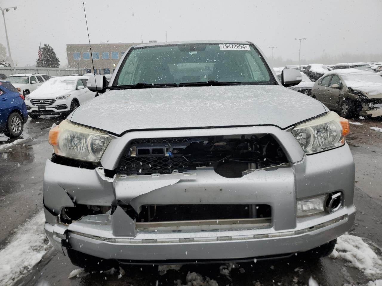 2010 Toyota 4Runner VIN JTEBU5JR3A5004258 Copart auction photo, front end damage thumbnail 5