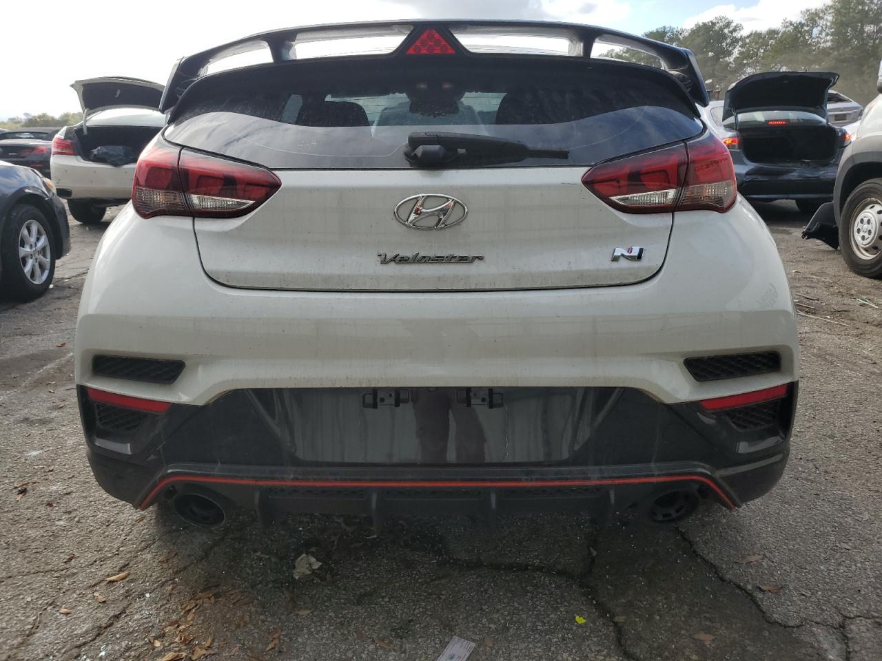 2019 Hyundai Veloster VIN KMHT36AH4KU001624 Copart auction photo, front end damage thumbnail 6
