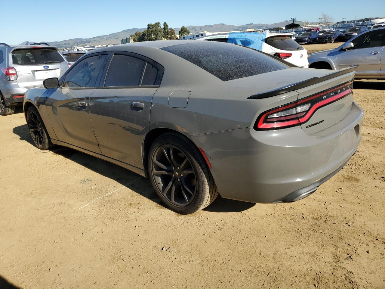 2017 Dodge Charger VIN 2C3CDXBG1HH525746 Copart auction photo, vandalism damage thumbnail 2