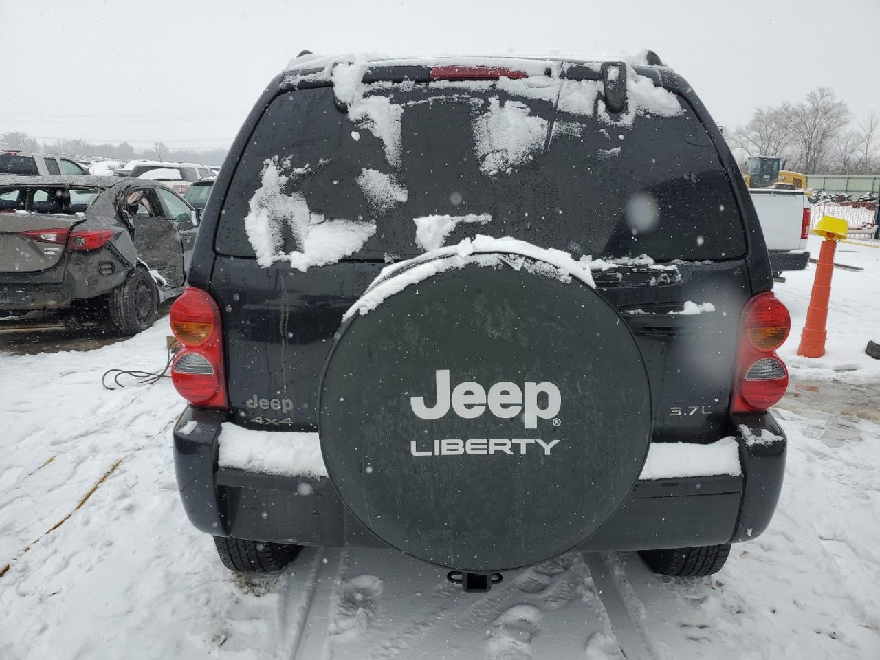 2003 Jeep Liberty (North America) VIN 1J4GL58K43W554503 Copart auction photo, burn - interior / burn - engine damage thumbnail 6