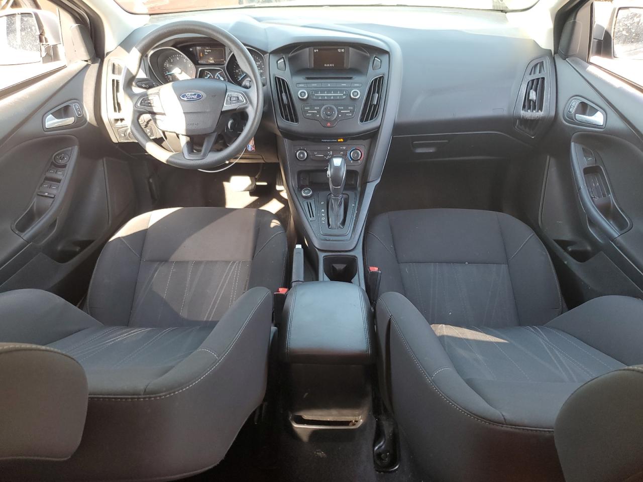2016 Ford Focus VIN 1FADP3F26GL343949 Copart auction photo, side / front end damage thumbnail 8