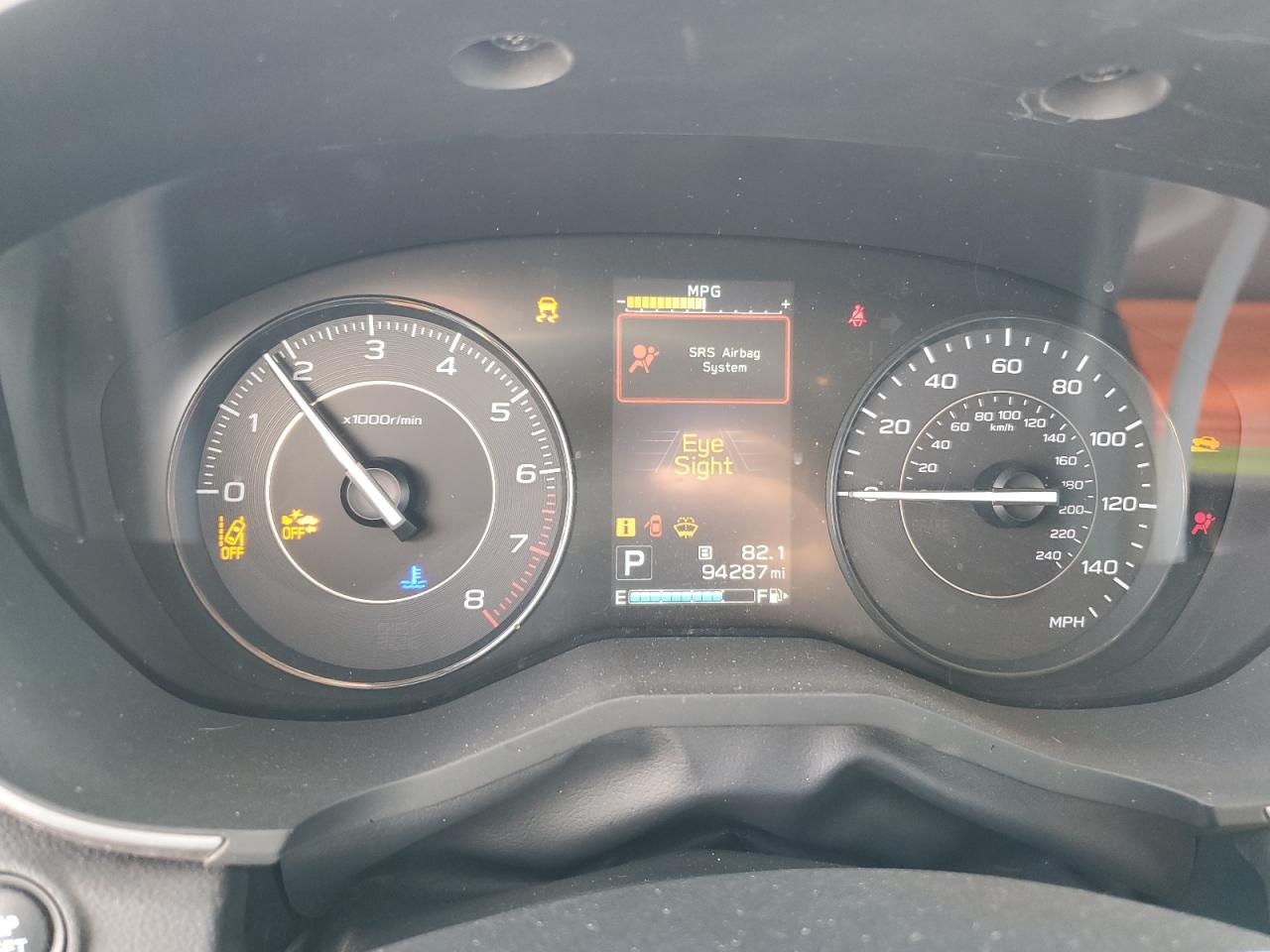 2019 Subaru Impreza VIN 4S3GTAD66K3707499 Copart auction photo, side / front end damage thumbnail 9
