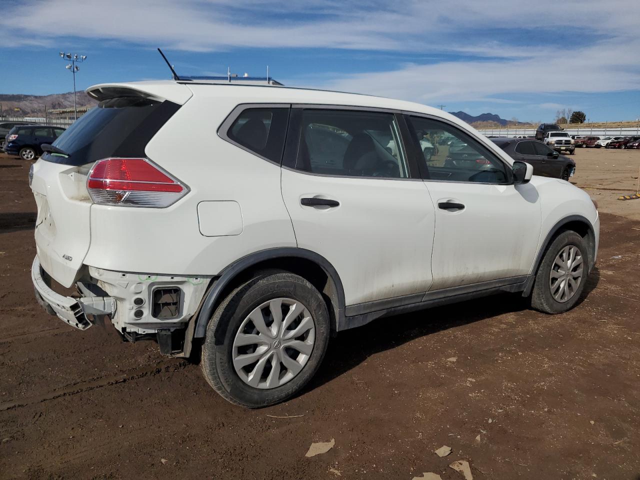 2016 Nissan Rogue VIN KNMAT2MV7GP618057 Copart auction photo, rear end damage thumbnail 3