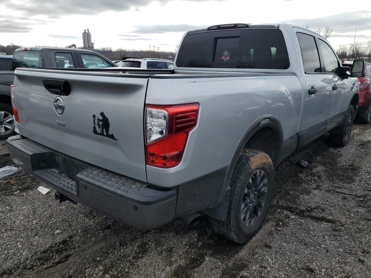 2016 Nissan Titan VIN 1N6BA1F44GN508522 Copart auction photo, all over damage thumbnail 3
