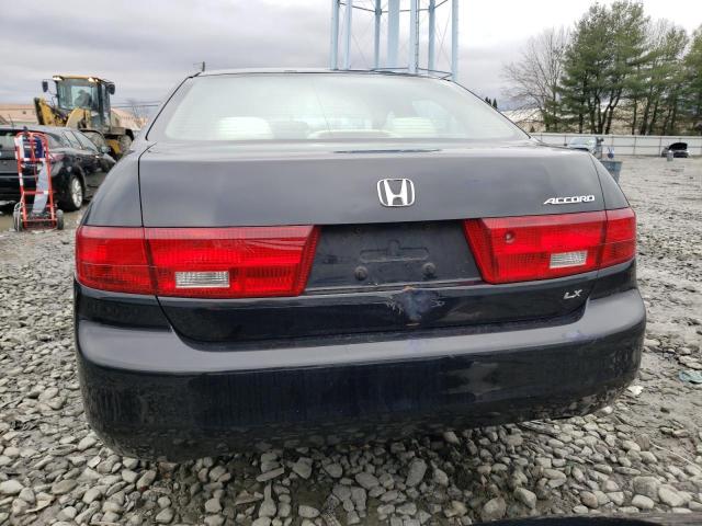 2005 Honda Accord VIN 1HGCM56475A013498 Copart auction photo, front end / side damage thumbnail 6