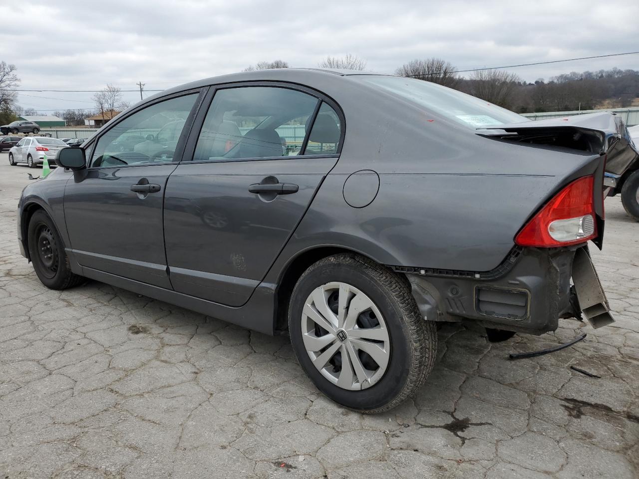 2011 Honda Civic VIN 2HGFA1F31BH520559 Copart auction photo, rear end / side damage thumbnail 2