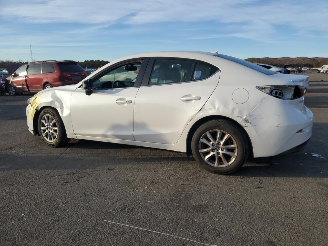2016 Mazda 3 VIN 3MZBM1W70GM267120 Copart auction photo, front end / rear end damage thumbnail 2