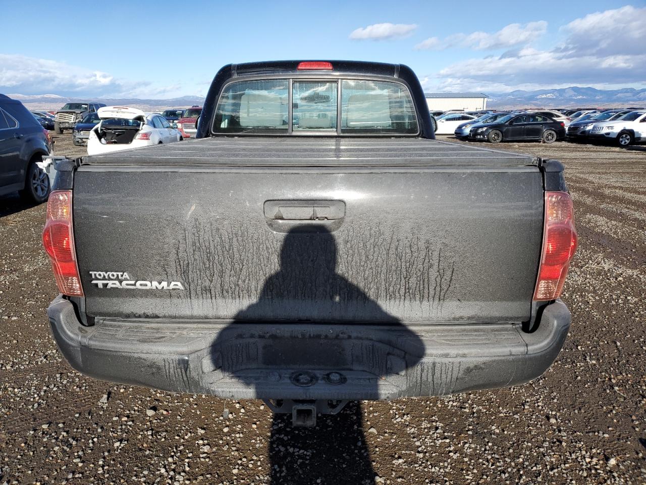 2013 Toyota Tacoma VIN 5TFPX4EN7DX015095 Copart auction photo, all over damage thumbnail 6