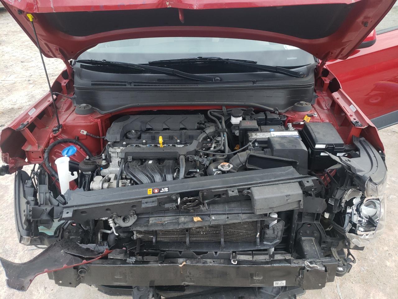 2020 Hyundai Venue VIN KMHRC8A3XLU031237 Copart auction photo, front end damage thumbnail 14