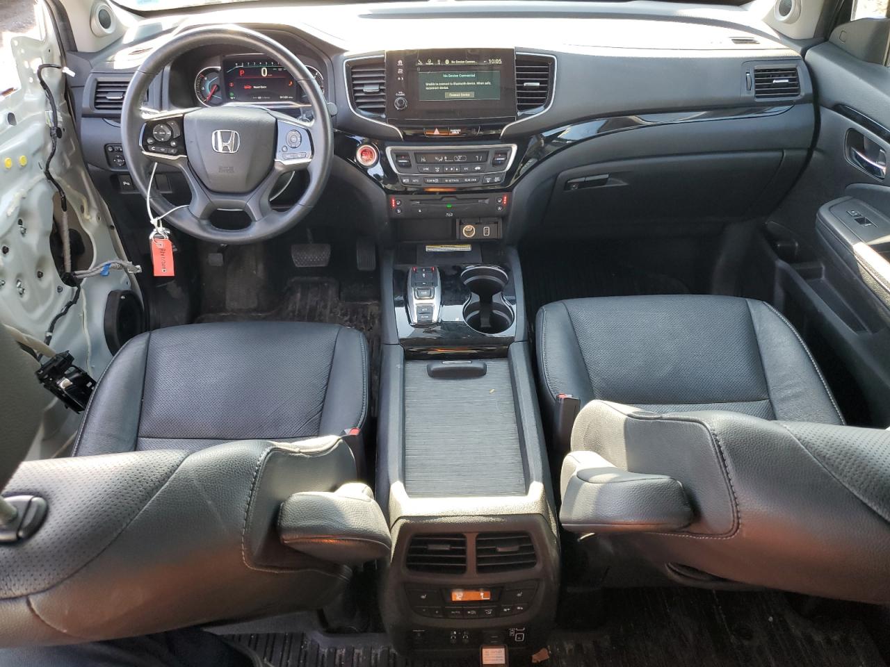 2022 Honda Pilot VIN 5FNYF6H02NB054112 Copart auction photo, side damage thumbnail 8