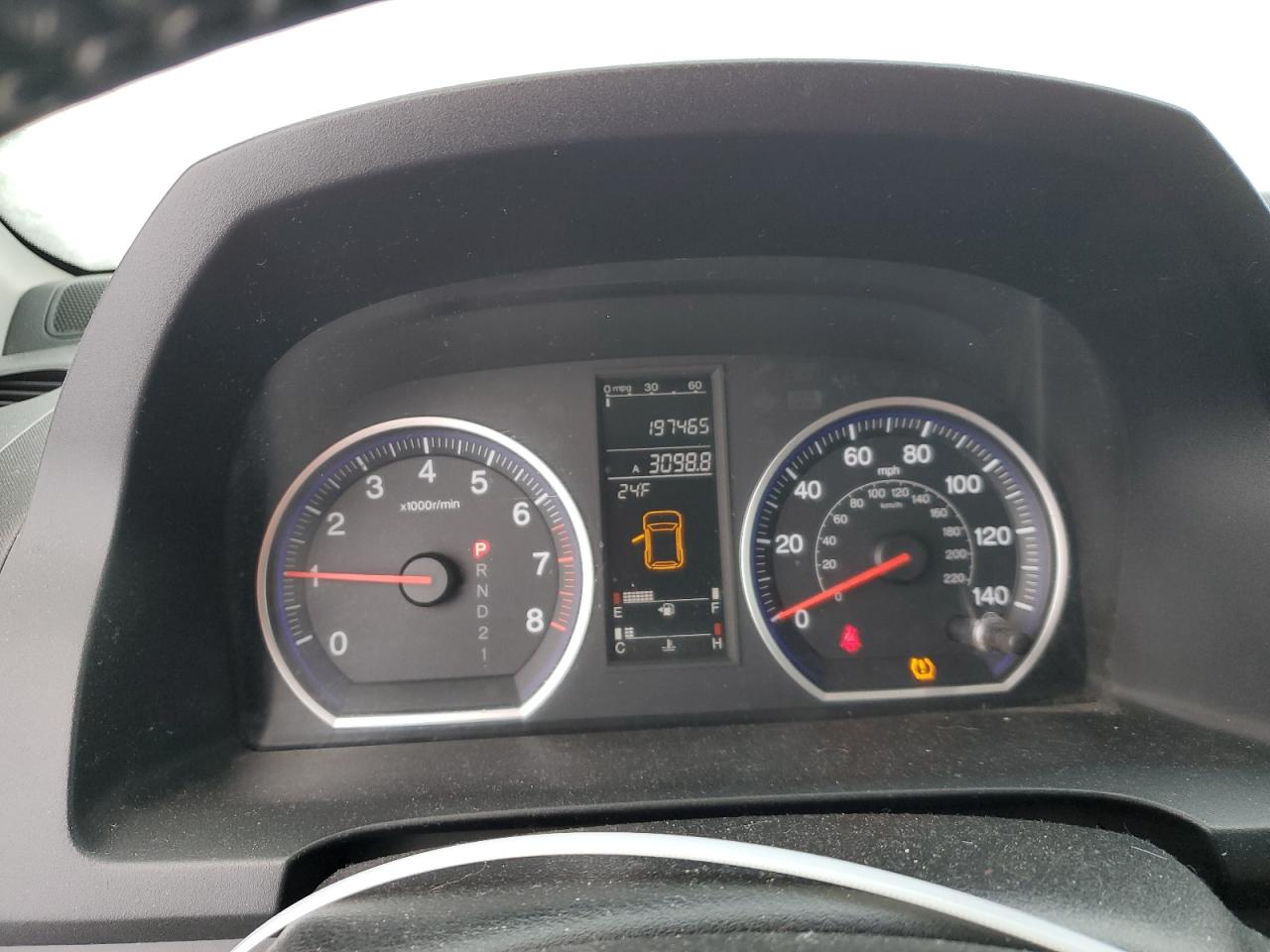 2009 Honda CR-V VIN 5J6RE48709L052820 Copart auction photo, front end damage thumbnail 9