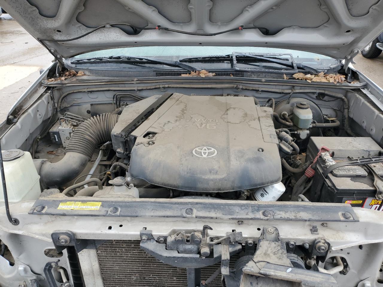 2008 Toyota Tacoma VIN 5TEUU42N38Z561102 Copart auction photo, rollover damage thumbnail 11