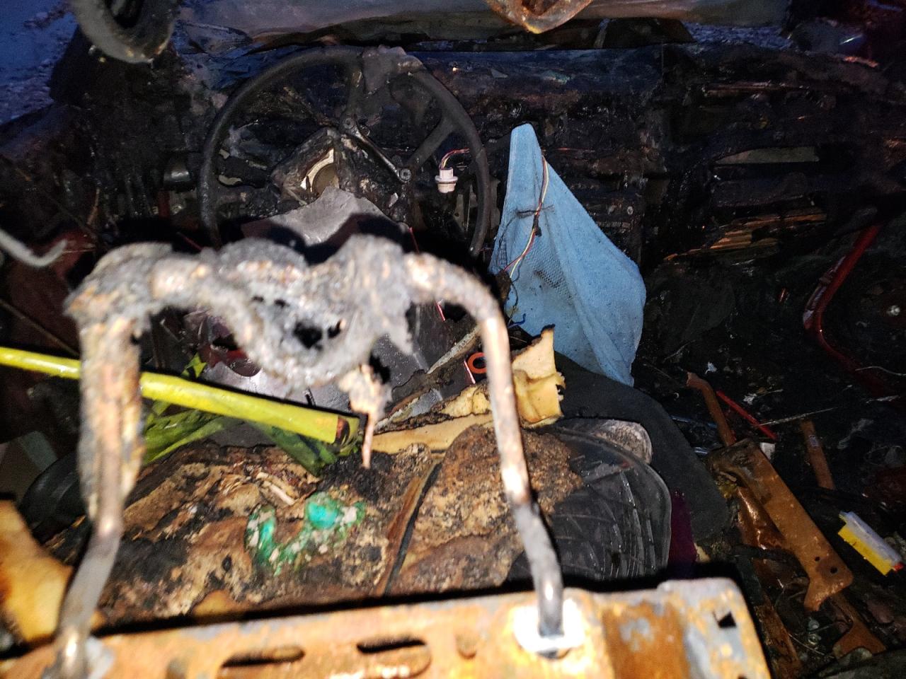 2011 Chevrolet Impala VIN 2G1WB5EKXB1251264 Copart auction photo, all over / burn damage thumbnail 8