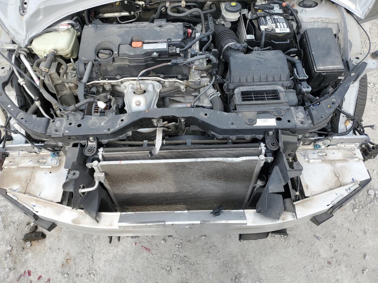 2019 Honda Civic VIN 2HGFC2F86KH537000 Copart auction photo, front end damage thumbnail 11