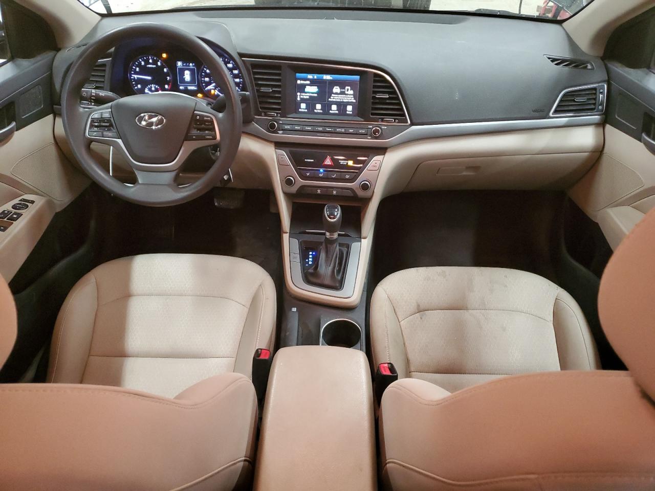 2018 Hyundai Elantra VIN 5NPD84LF9JH258393 Copart auction photo, front end / rear end damage thumbnail 8