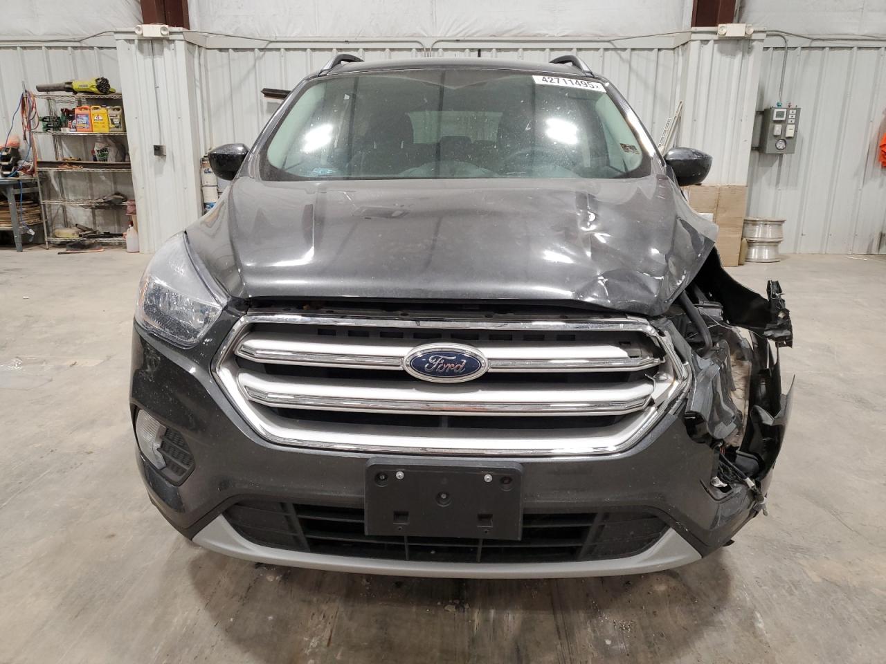 2018 Ford Escape VIN 1FMCU9GD1JUB75457 Copart auction photo, front end damage thumbnail 5