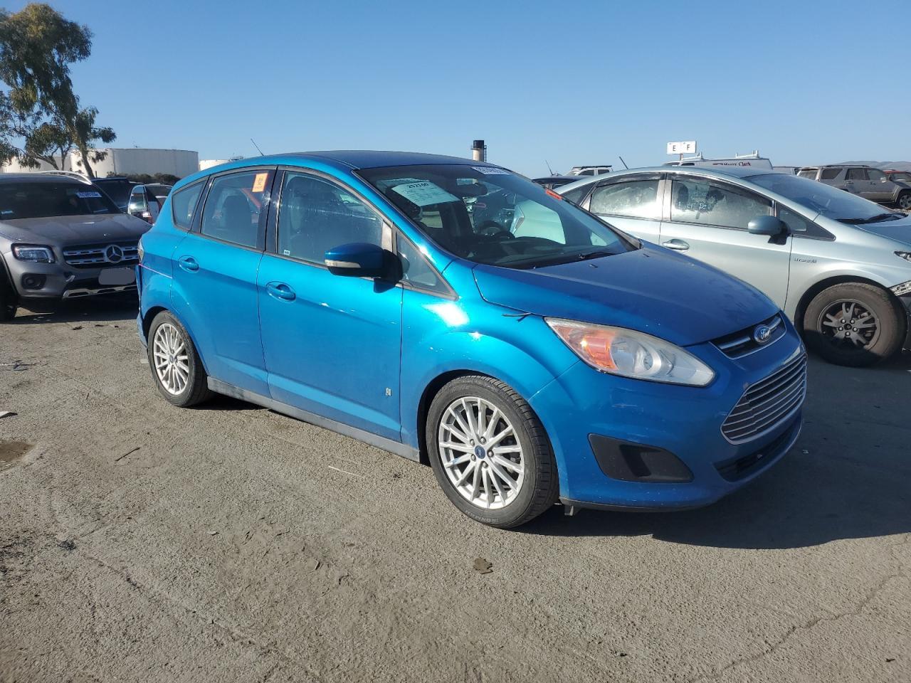 2013 Ford C-MAX VIN 1FADP5AU5DL534049 Copart auction photo, rear end damage thumbnail 4