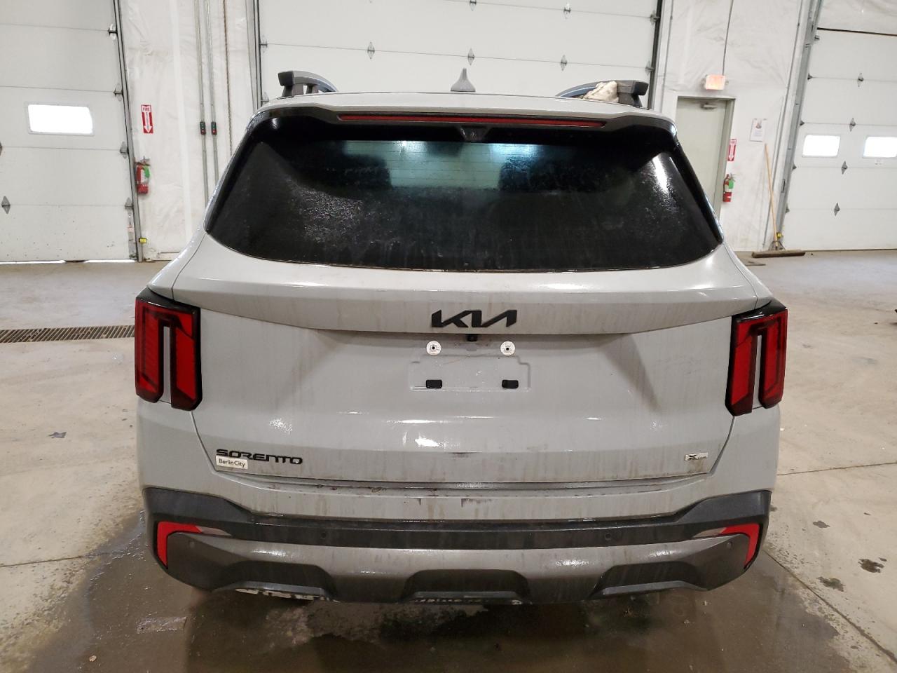 2025 KIA Sorento VIN 5XYRKDJF7SG317606 Copart auction photo, front end damage thumbnail 6