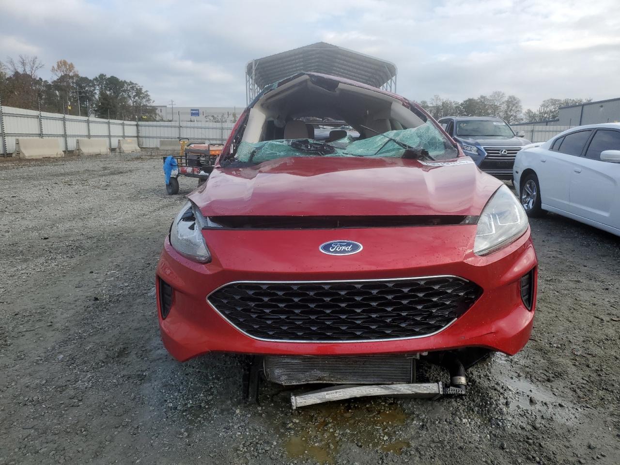2020 Ford Escape VIN 1FMCU0G63LUA45969 Copart auction photo, rollover damage thumbnail 5