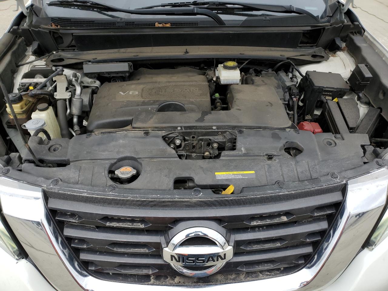 2019 Nissan Pathfinder VIN 5N1DR2MM7KC579940 Copart auction photo, rear end / front end damage thumbnail 12