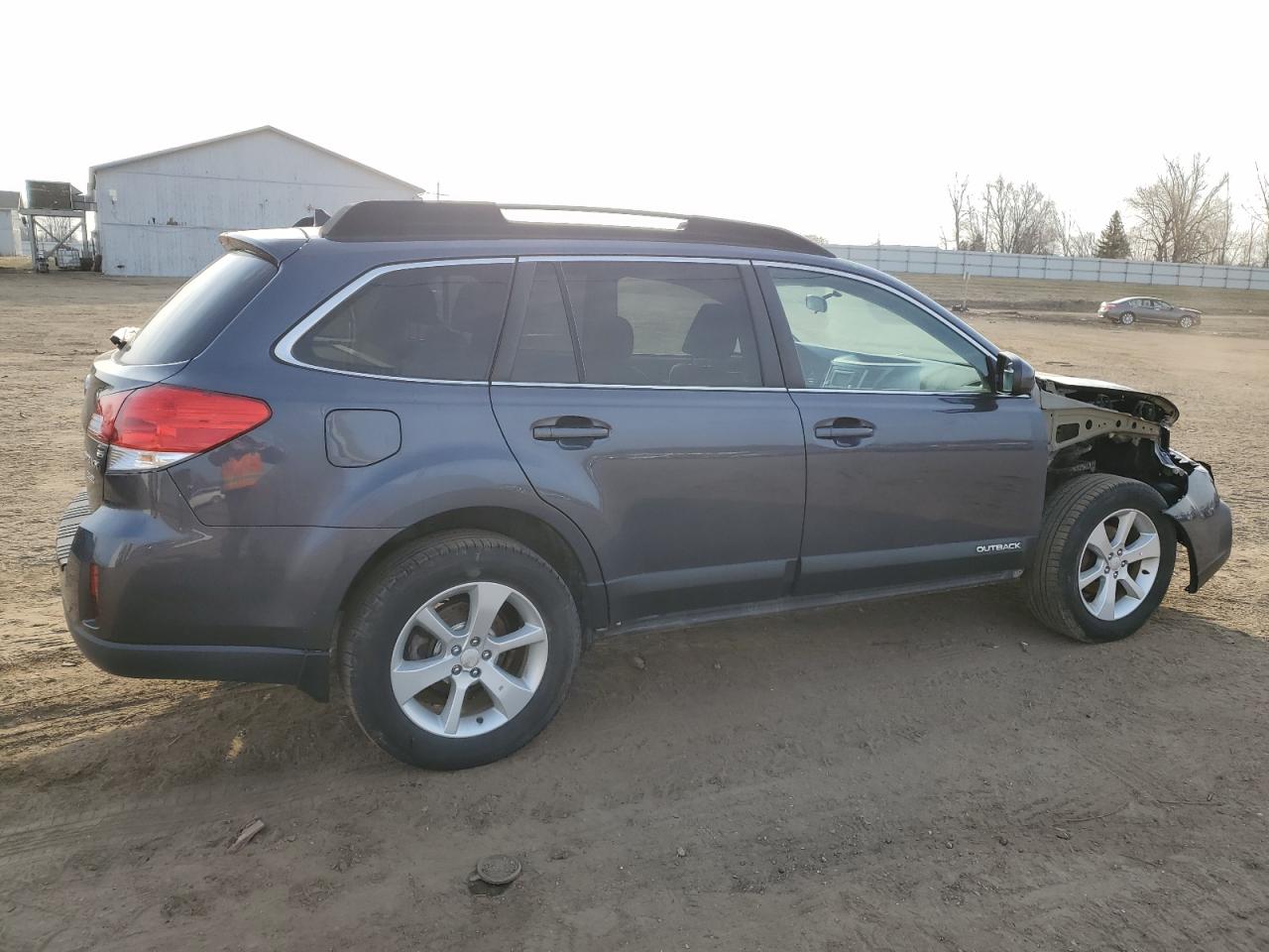 2014 Subaru Outback VIN 4S4BRBCC8E3263175 Copart auction photo, front end damage thumbnail 3