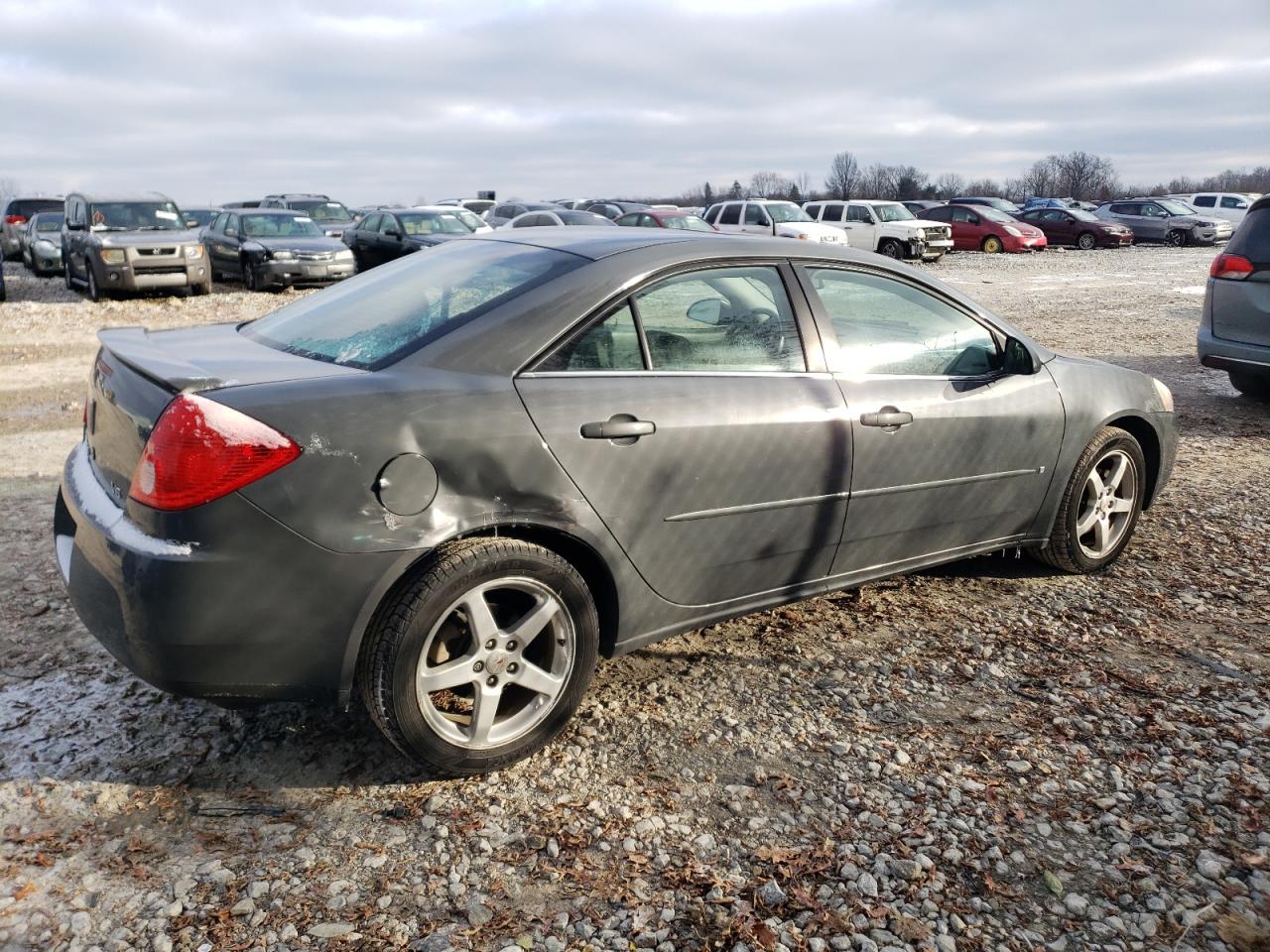 2008 Pontiac G6 VIN 1G2ZG57N584260291 Copart auction photo, rear end / undercarriage damage thumbnail 3