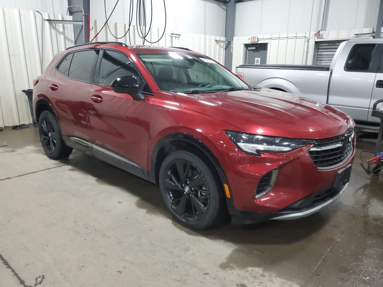 2022 Buick Envision VIN LRBFZPR46ND031590 Copart auction photo, front end damage thumbnail 4